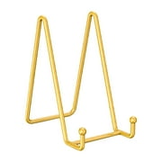 N-shaped Iron Art Photo Frame for Display, Plate Holder Decorative Picture Frame Stand Plaque Stand Holder Easel Table Top Easels for Display Picture, Book, Art, Photo, Plaque